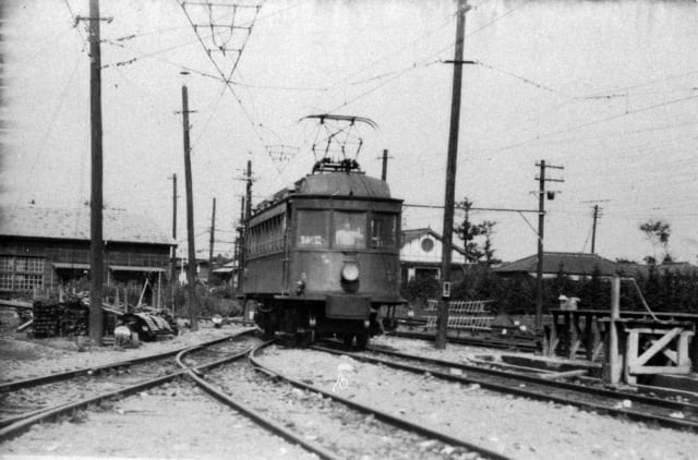 池上電気鉄道の電車