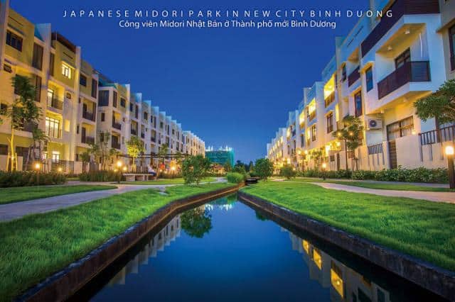 ベトナム・ビンズン新都市での住宅開発「MIDORI PARK」の低層住宅