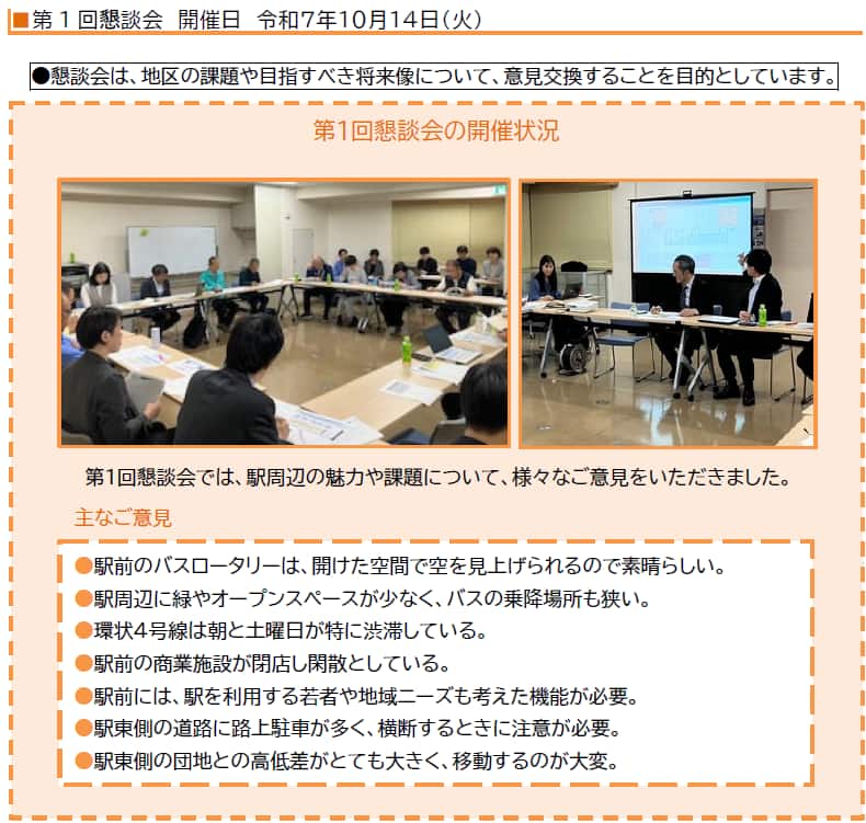 第1回懇談会 開催日 令和7年10月14日(火)