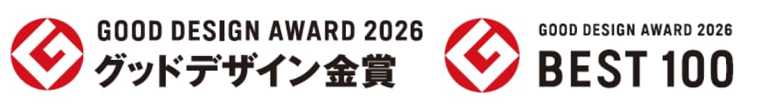 グッドデザイン金賞のロゴ