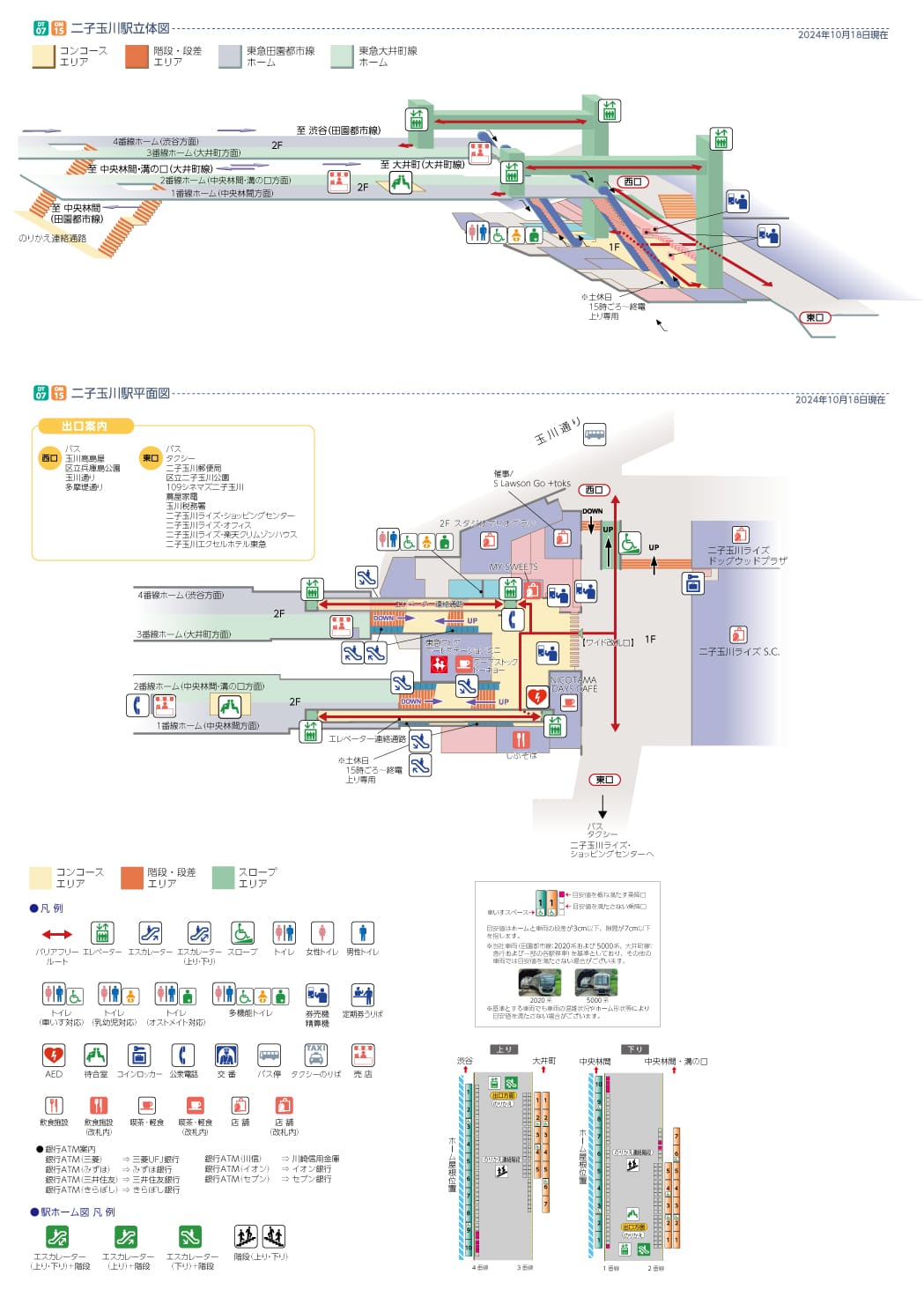 二子玉川駅 各駅情報 東急電鉄