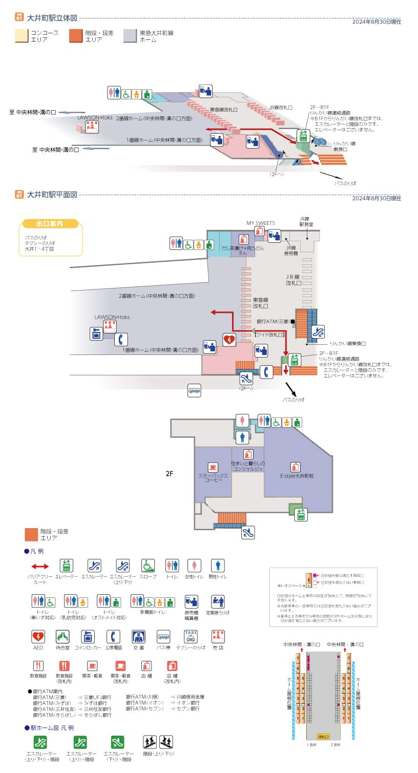 大井町駅 各駅情報 東急電鉄