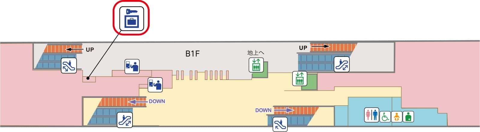 新綱島駅コインロッカーのご案内