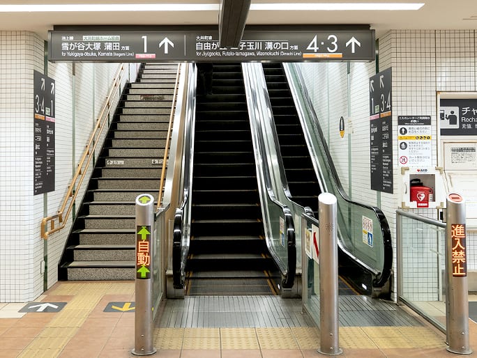 エスカレーター