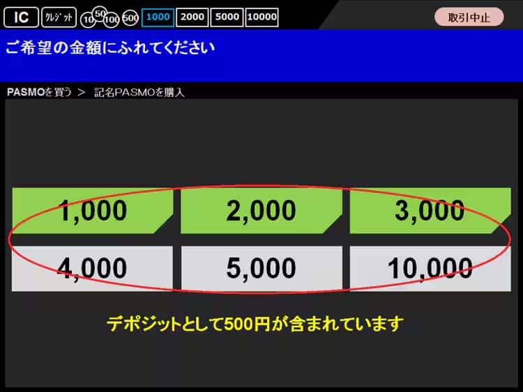 記名PASMO・無記名PASMOの購入方法