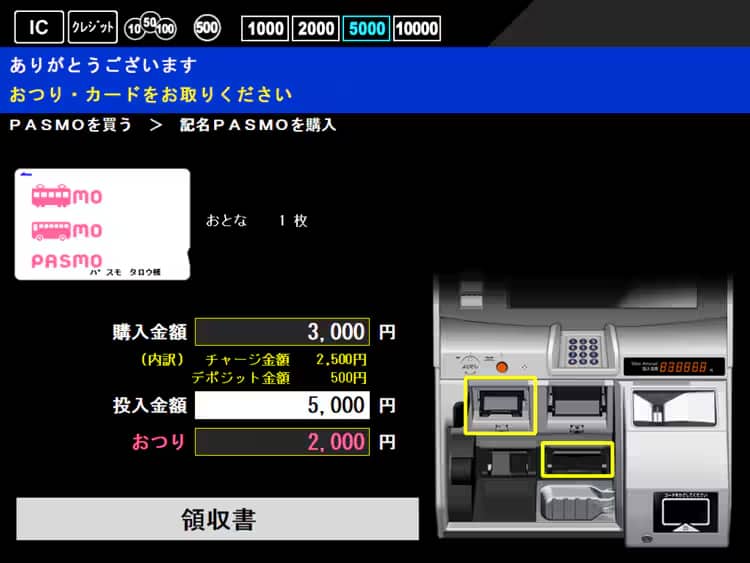 記名PASMO・無記名PASMOの購入方法