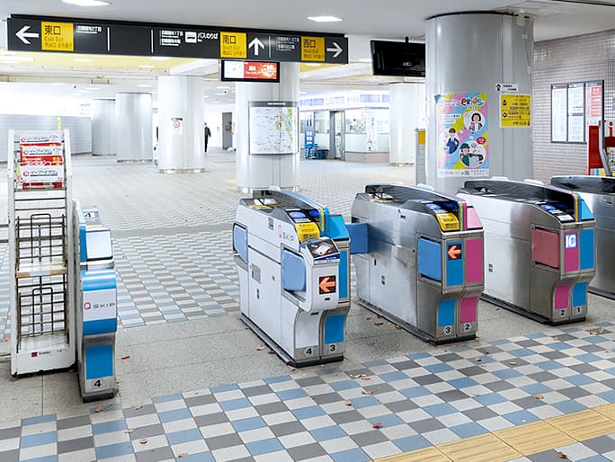 ワイド改札機